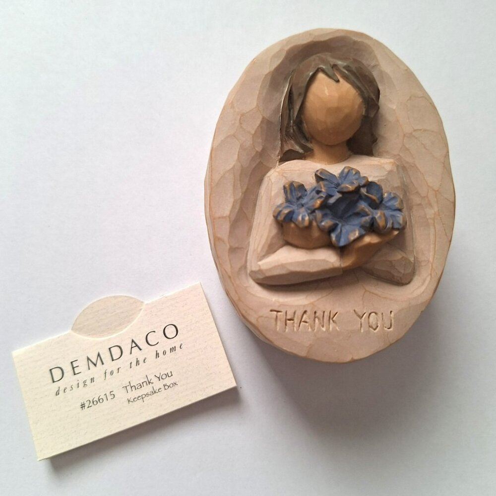 Willow Tree "Thank You" Trinket Box